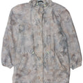 C&A Womens Abstract Pattern Rain Jacket UK 16 Large Multicoloured