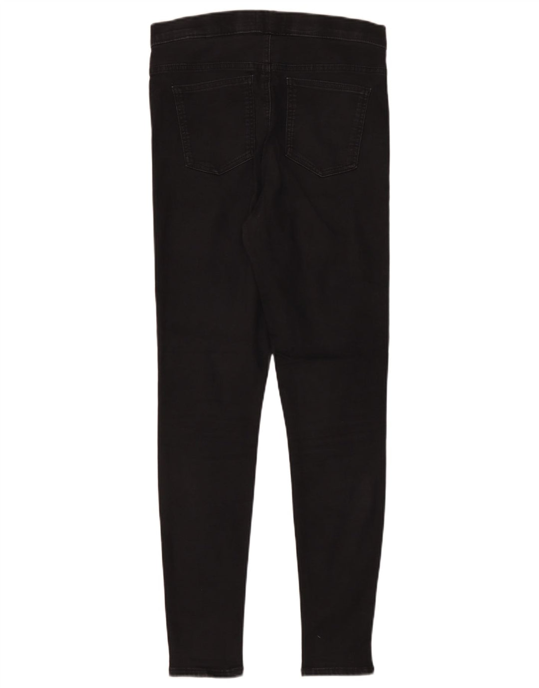 Marks & Spencer Womens Jegging Jeans UK 12 Medium W30 L30 Black Cotton