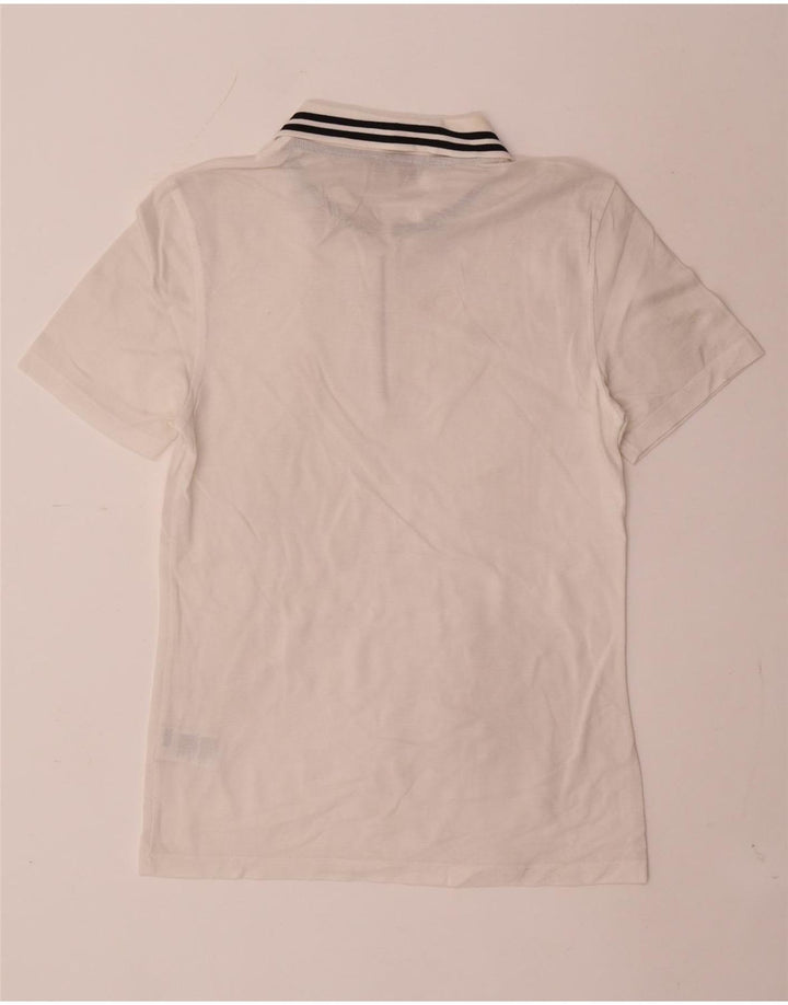 Reiss Mens Polo Shirt XS White Cotton