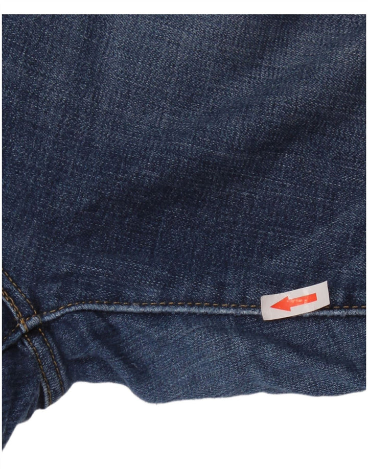 LEVI'S Womens 711 Skinny Jeans W30 L28 Blue Cotton