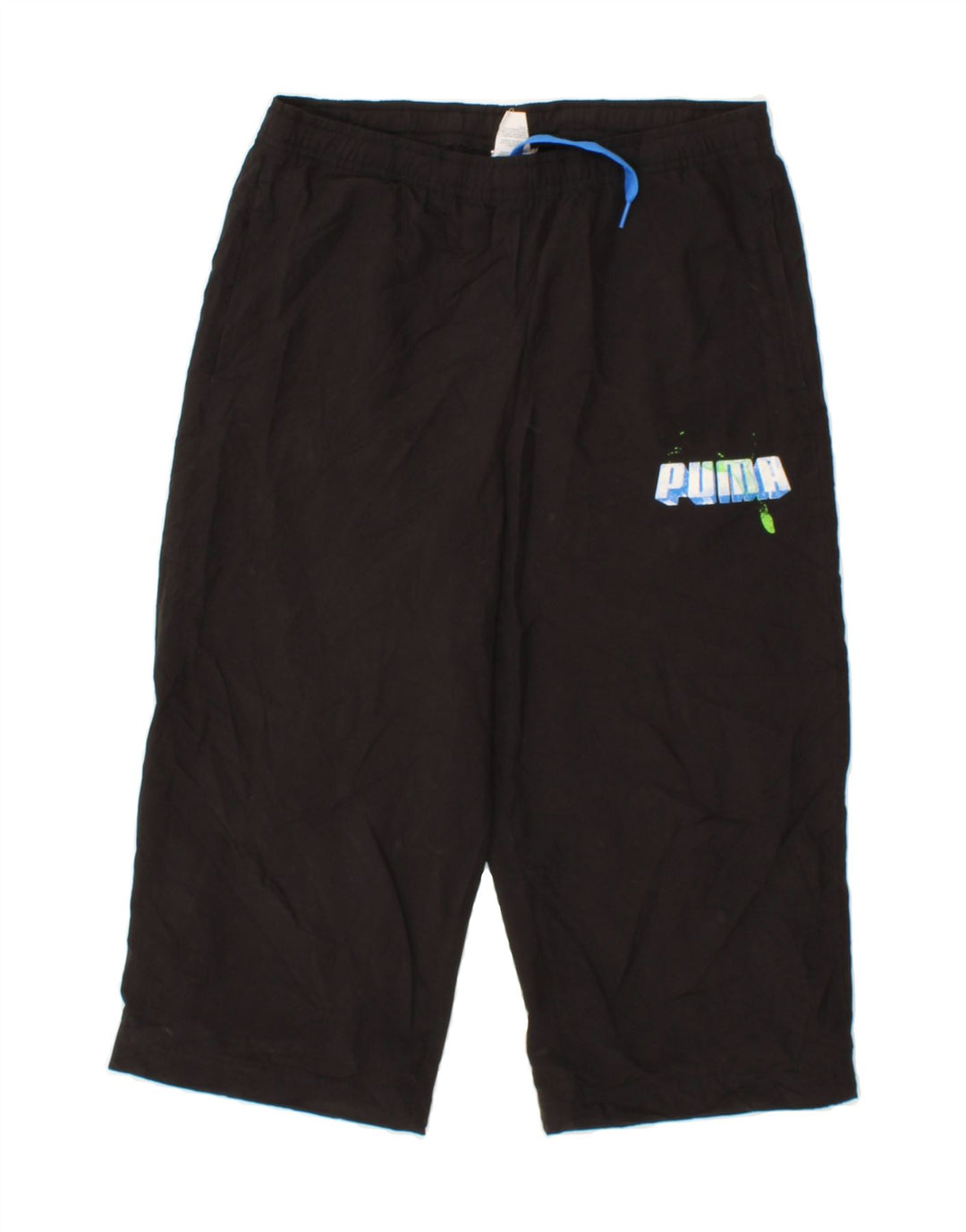 PUMA Mens Capri Tracksuit Trousers Medium Black Polyester Vintage Puma and Second-Hand Puma from Messina Hembry 