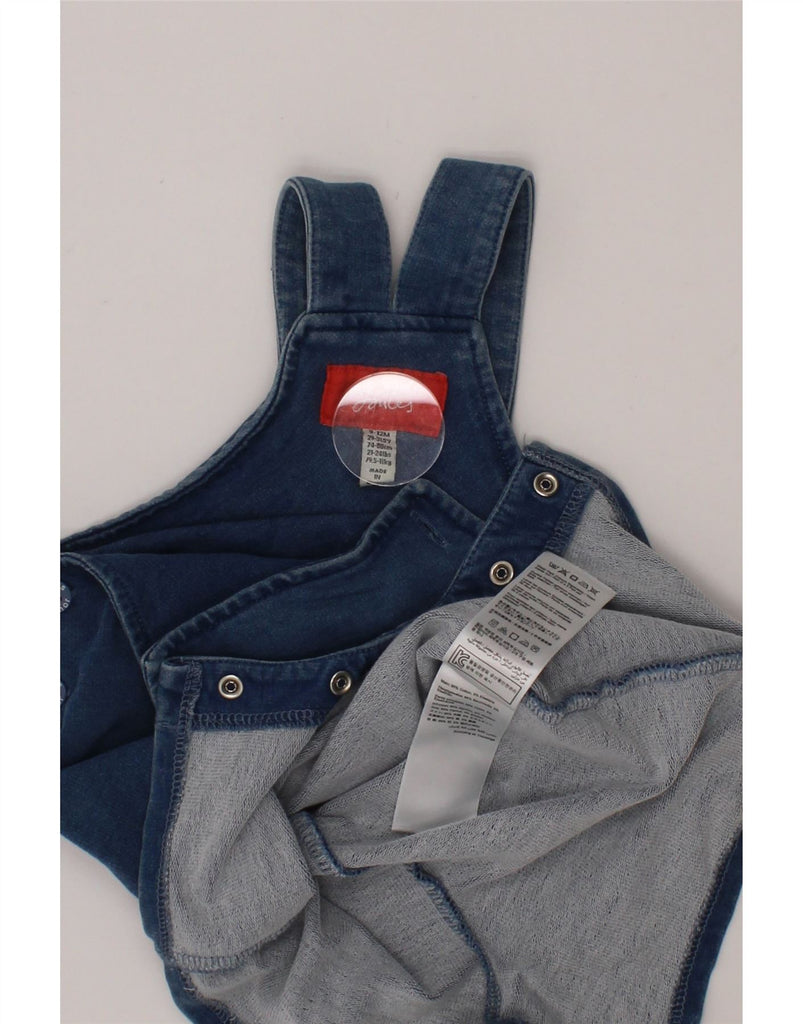 JOULES Baby Boys Dungarees Denim Playsuit 9-12 Months Blue Cotton Vintage Joules and Second-Hand Joules from Messina Hembry 
