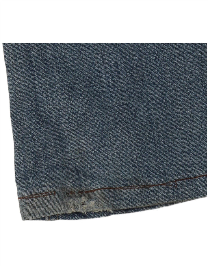 Zara Womens Flared Jeans EU 34 2XS W24 L31 Blue