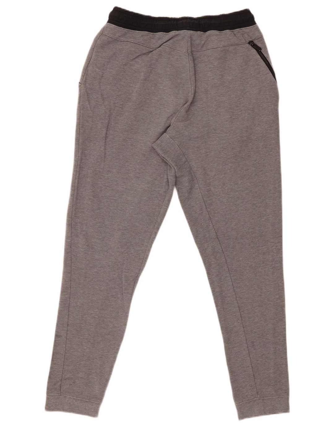 NIKE Mens Tracksuit Trousers Joggers Small  Grey Cotton