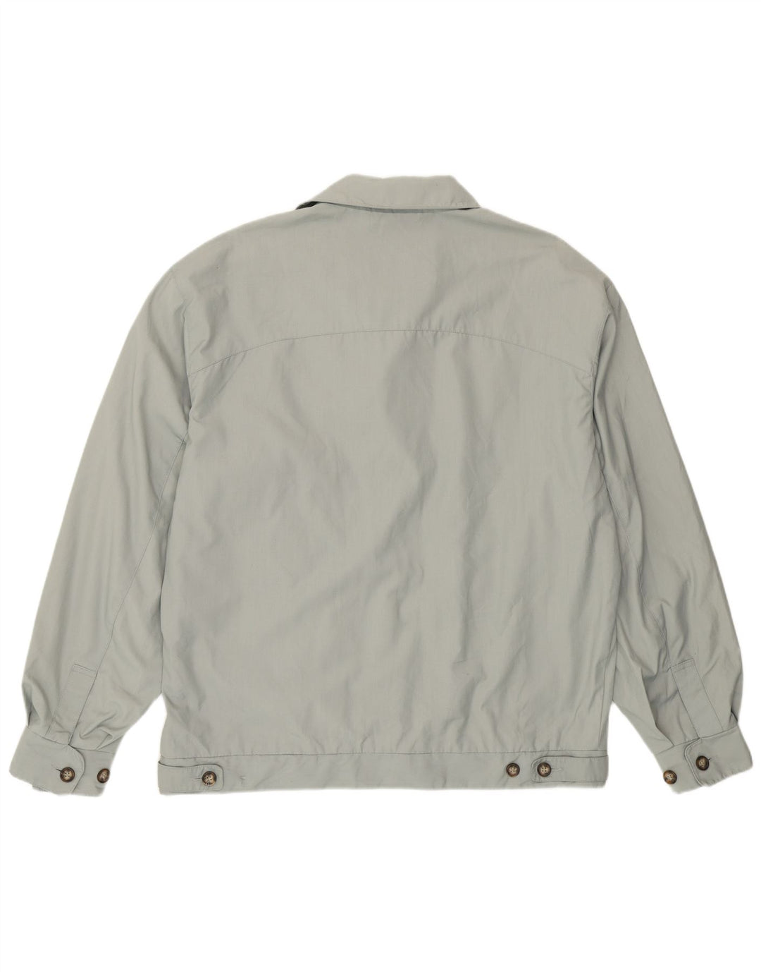 European Project Mens Bomber Jacket UK 40 Large Grey Polyester