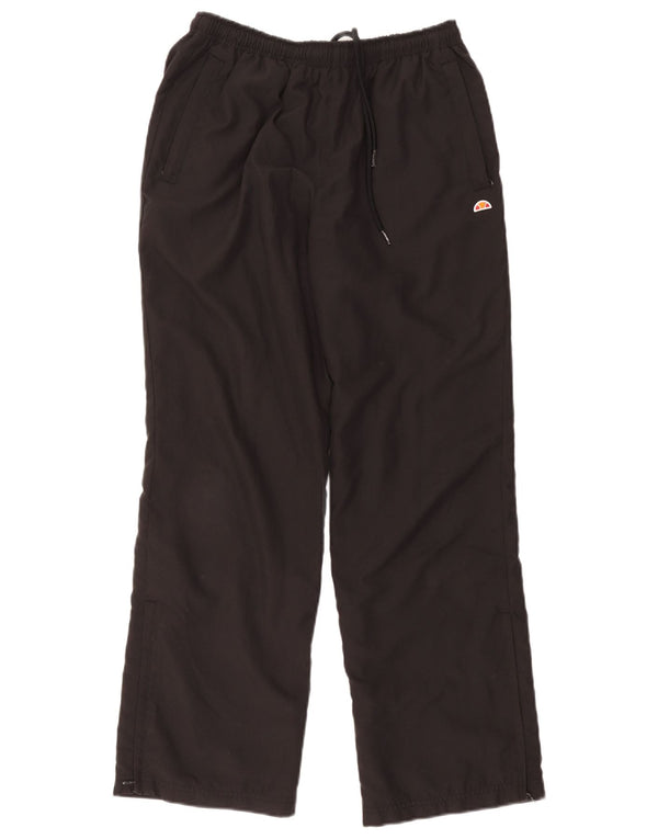 Ellesse Womens Tracksuit Trousers UK 14 Large Black Polyester