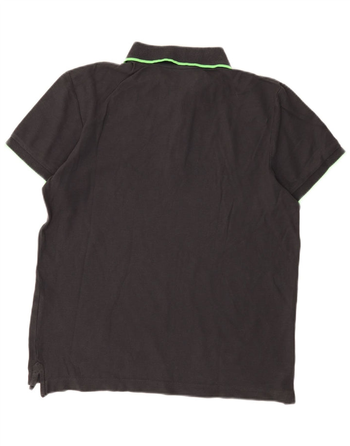 Lotto Mens Polo Shirt Small Grey Cotton