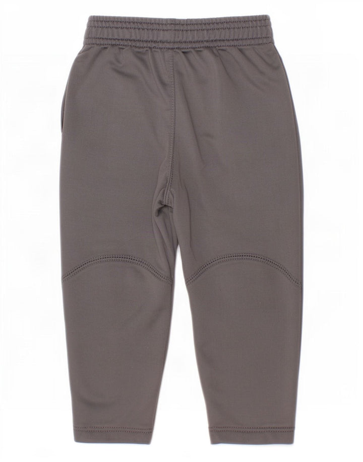 Nike Baby Boys Tracksuit Trousers 9-12 Months Grey Polyester