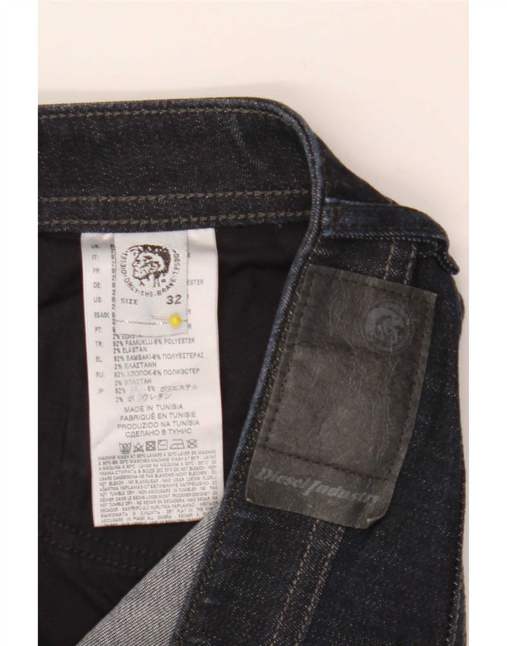 Diesel Womens Slim Jeans W32 L32 Navy Blue Cotton