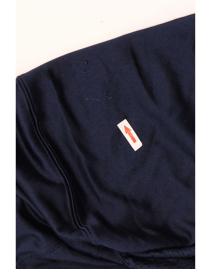 Nike Womens Jersey Top UK 22 3XL Navy Blue Polyester