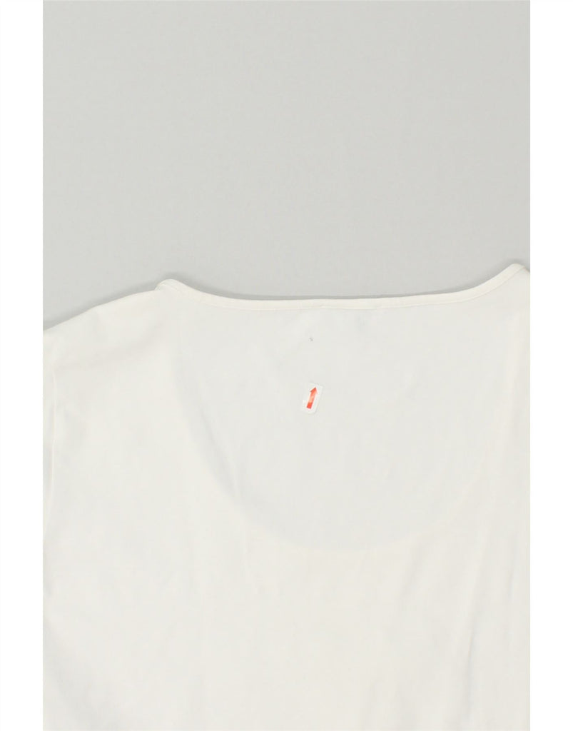 KENZO Womens Graphic T-Shirt Top UK 18 XL White | Vintage Kenzo | Thrift | Second-Hand Kenzo | Used Clothing | Messina Hembry 
