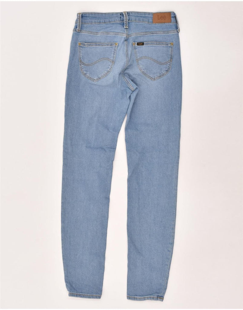 LEE Womens Scarlett Slim Jeans W25 L31 Blue Cotton | Vintage Lee | Thrift | Second-Hand Lee | Used Clothing | Messina Hembry 