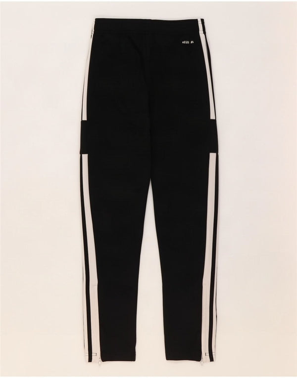 Adidas Boys Aeroready Tracksuit Trousers 11-12 Years Black Colourblock