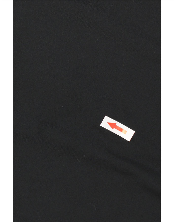 Nike Mens Dri Fit T-Shirt Top XL Black Polyester