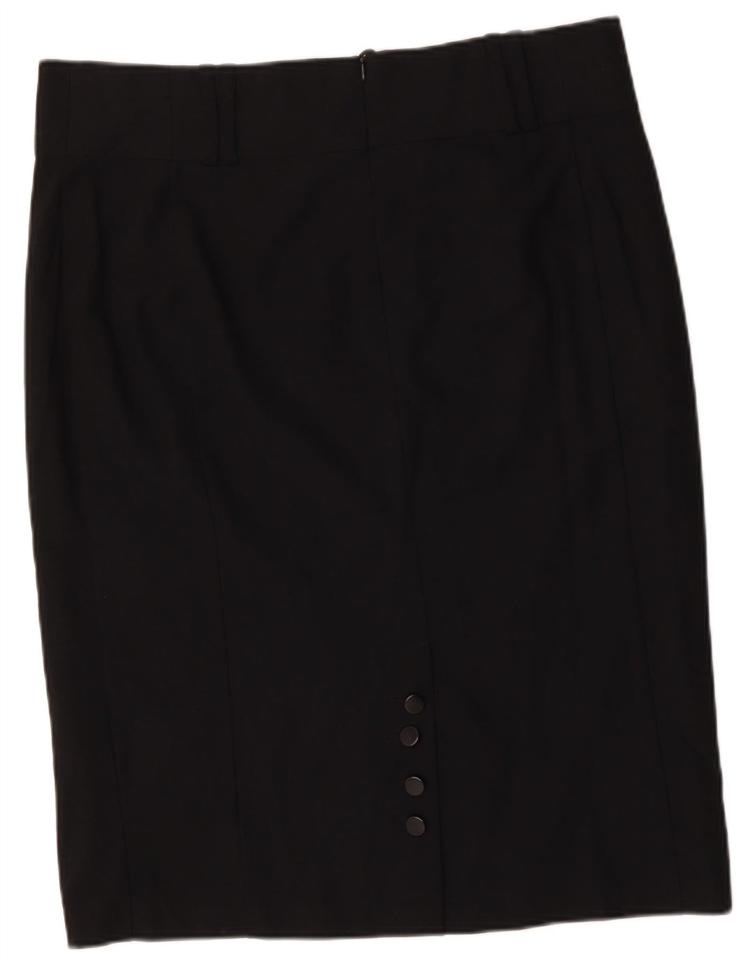 Marks & Spencer Womens Pencil Skirt UK 20 2XL W40 Black Polyester