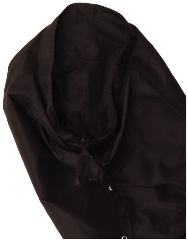 Vintage Womens High Waist Straight Skirt W28 Medium Black