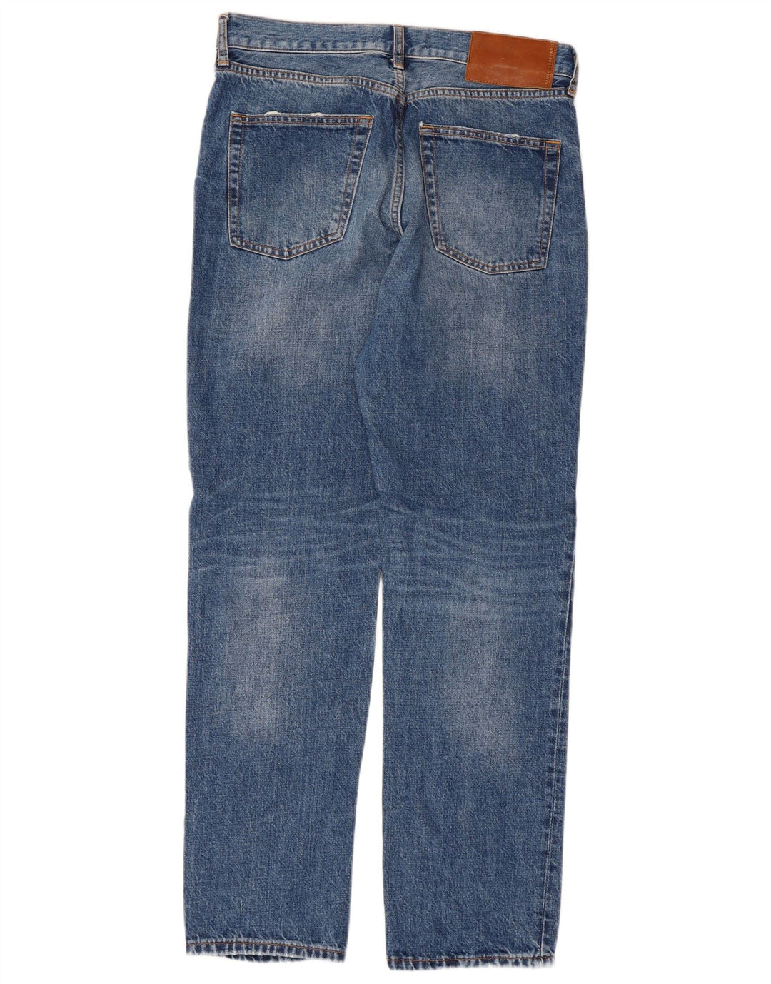 Zara Womens Straight Jeans EU 40 Medium W30 L30 Blue Cotton