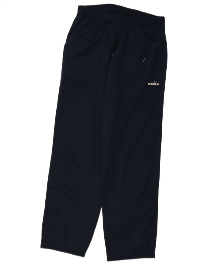 Diadora Mens Tracksuit Trousers UK 40 Medium  Navy Blue Polyester