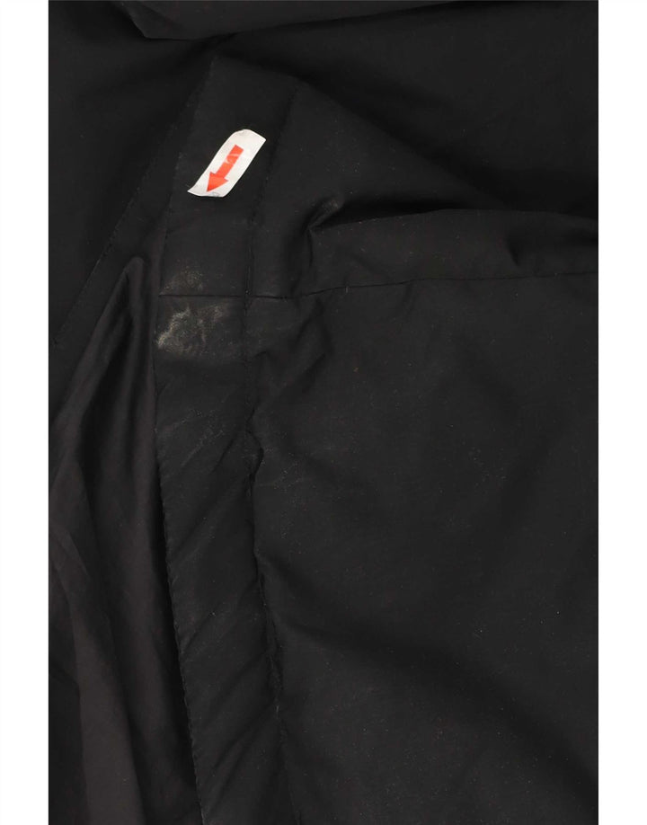 Marks & Spencer Mens Hooded Padded Coat UK 40 Large Black Polyester