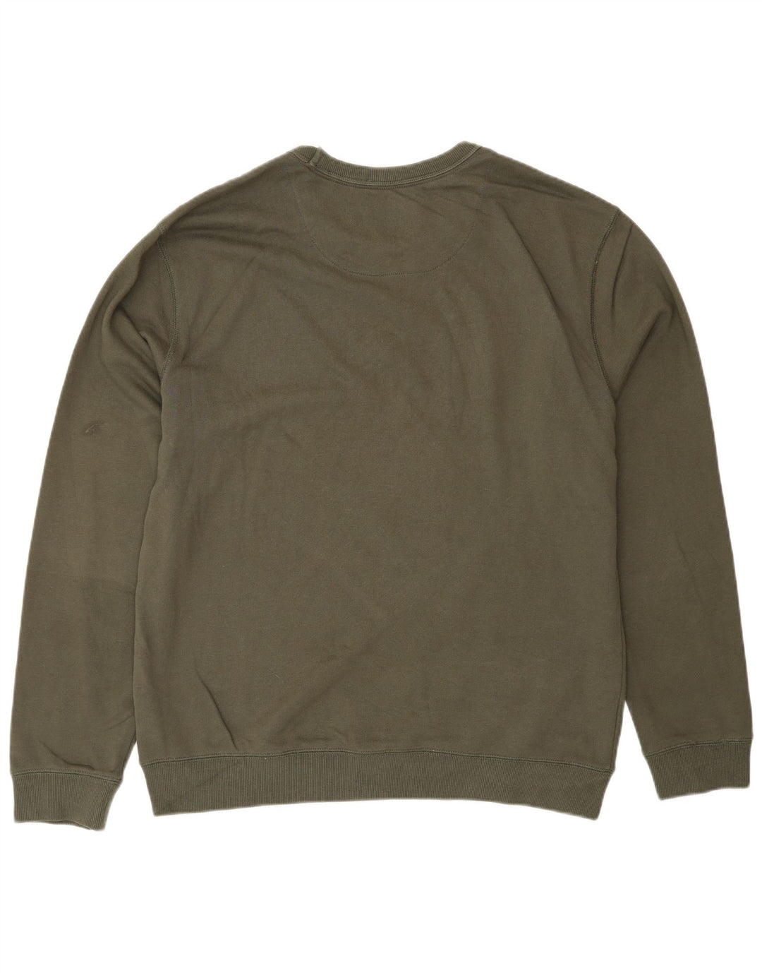 French Connection Mens Sweatshirt Jumper XL Khaki Cotton
