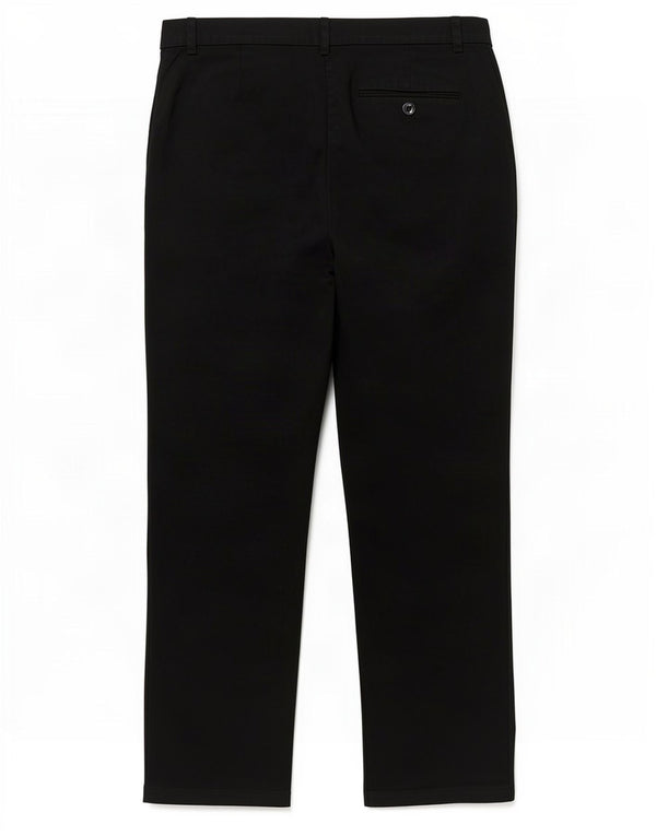 Ralph Lauren Womens Straight Cropped Trousers US 6 Medium W30 L26 Black
