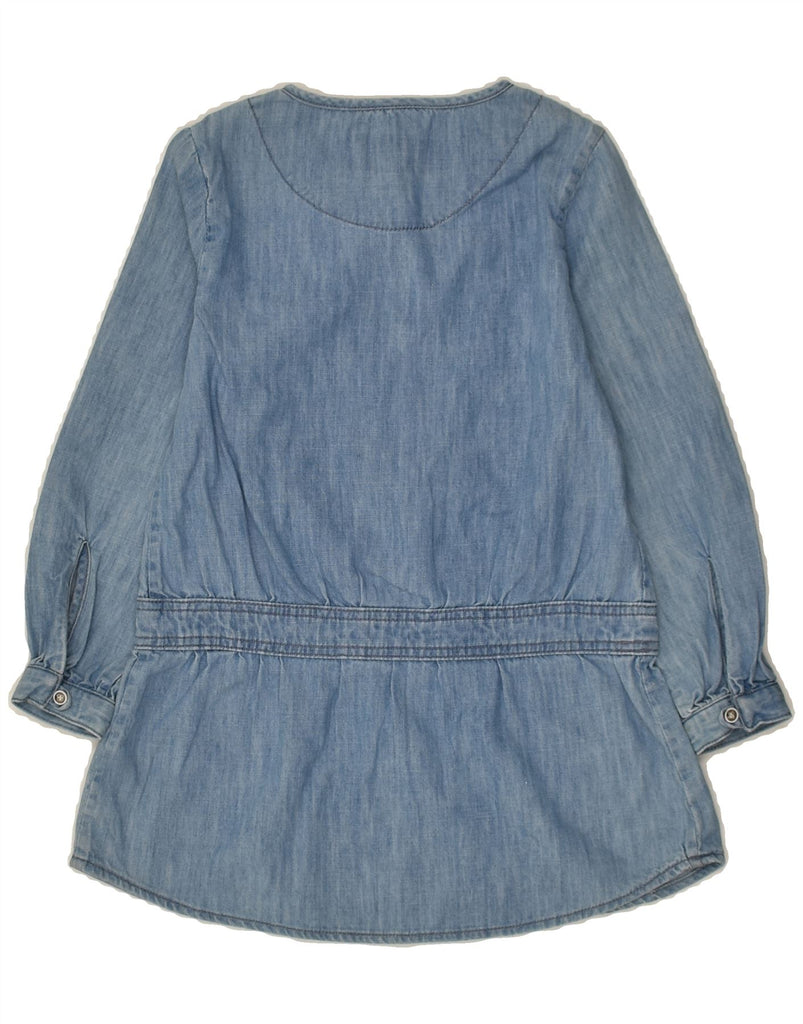 MASSIMO DUTTI Girls Denim Dress 5-6 Years Blue Cotton | Vintage Massimo Dutti | Thrift | Second-Hand Massimo Dutti | Used Clothing | Messina Hembry 
