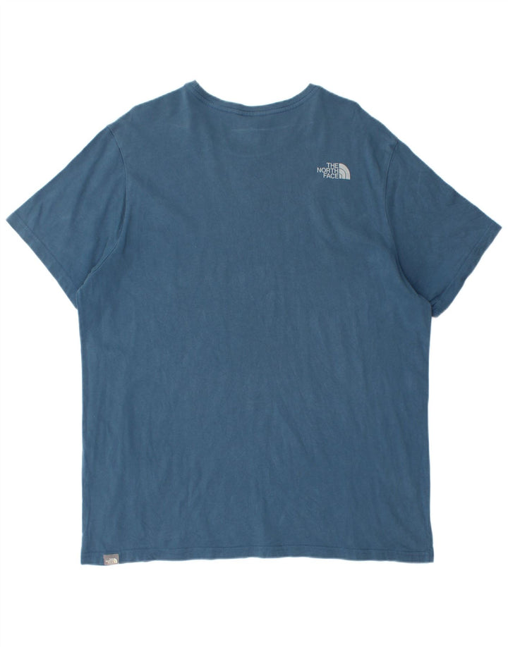 The North Face Mens Graphic T-Shirt Top XL Blue