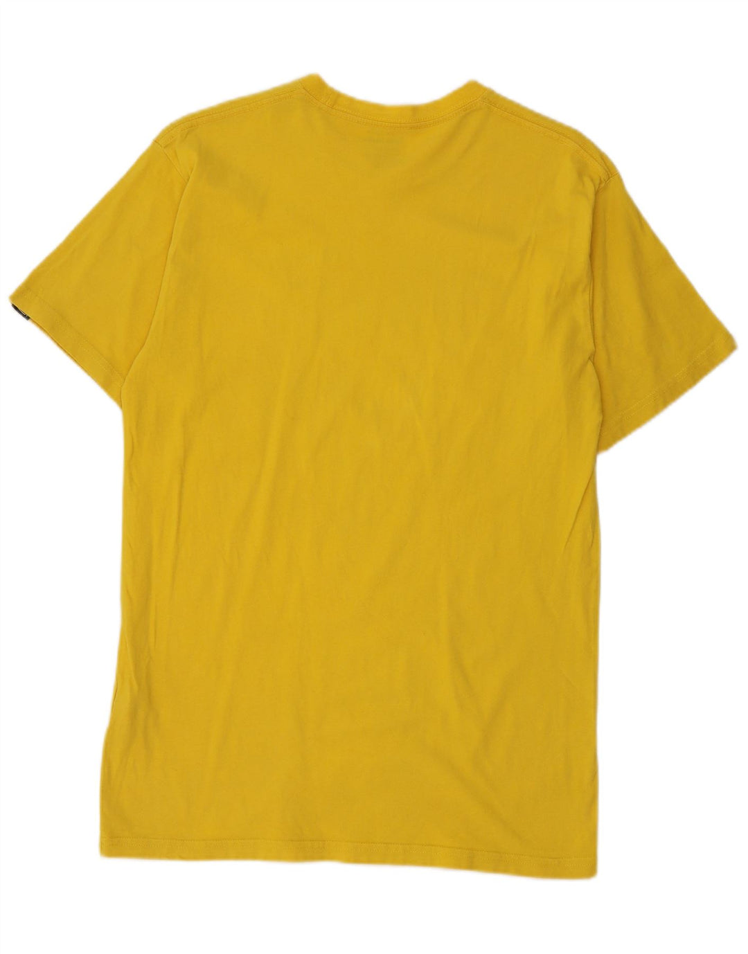 Vans Mens Classic Fit Graphic T-Shirt Top Medium Yellow Cotton