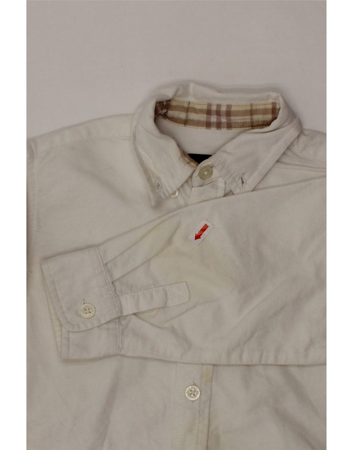 BURBERRY Baby Boys Shirt 18-24 Months White Cotton