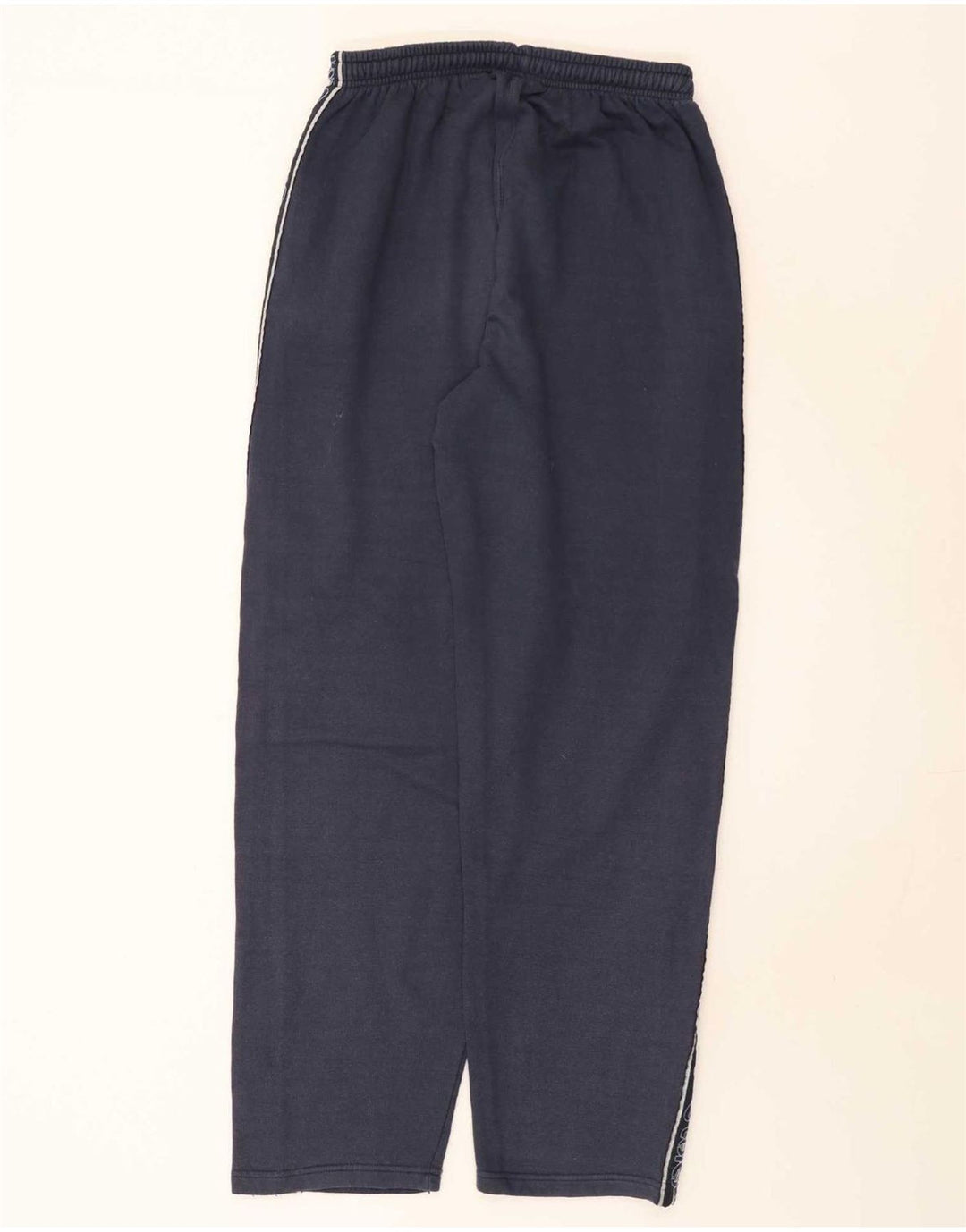 Asics Mens Graphic Tracksuit Trousers Medium Navy Blue Striped