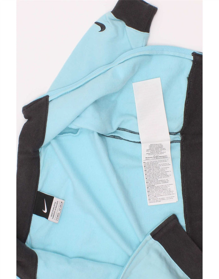 Nike Baby Boys Graphic Tracksuit Top Jacket 3-6 Months Blue Colourblock