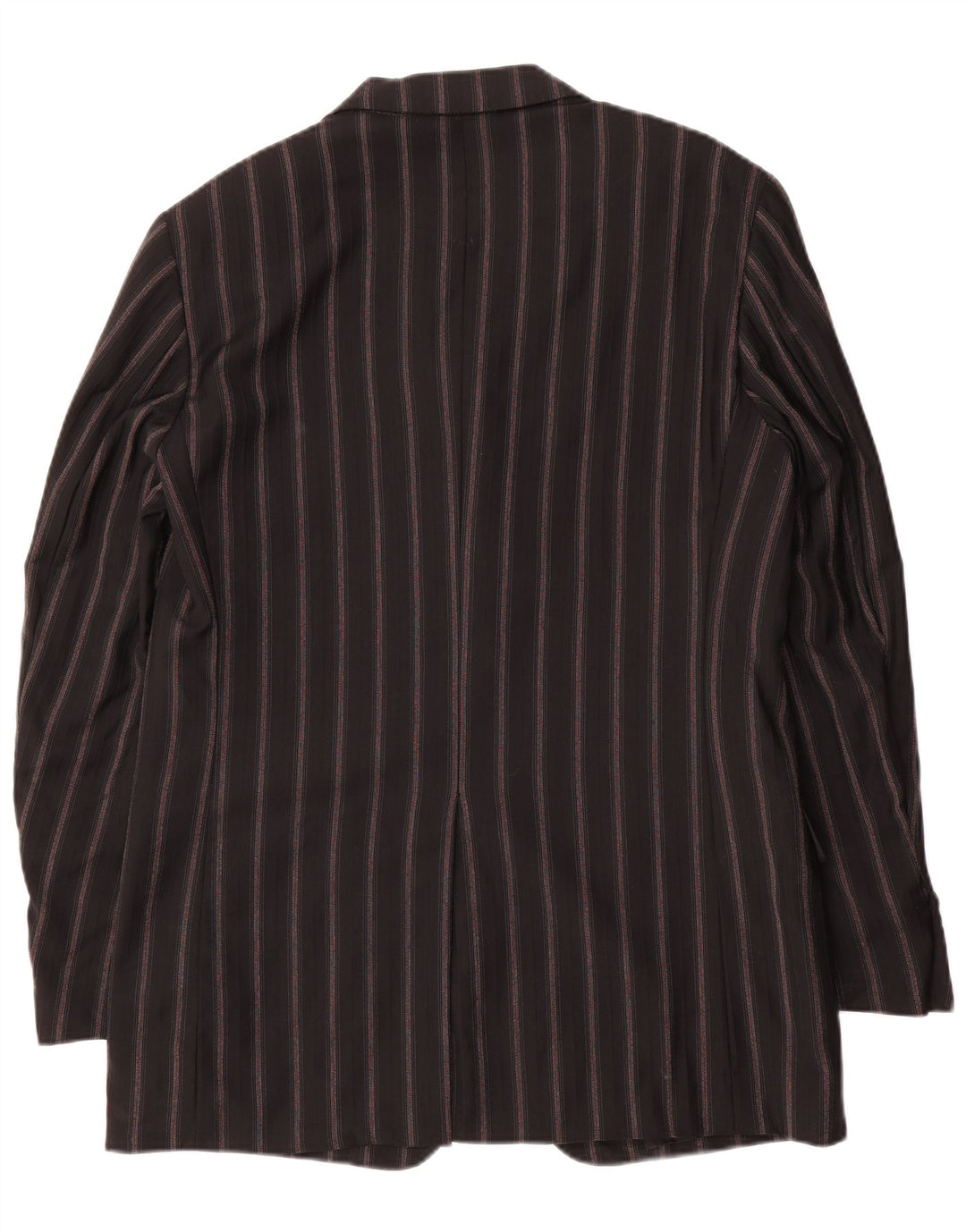 PAL ZILERI Mens 3 Button 2 Piece Suit IT 50 Large W34 L33 Black Striped