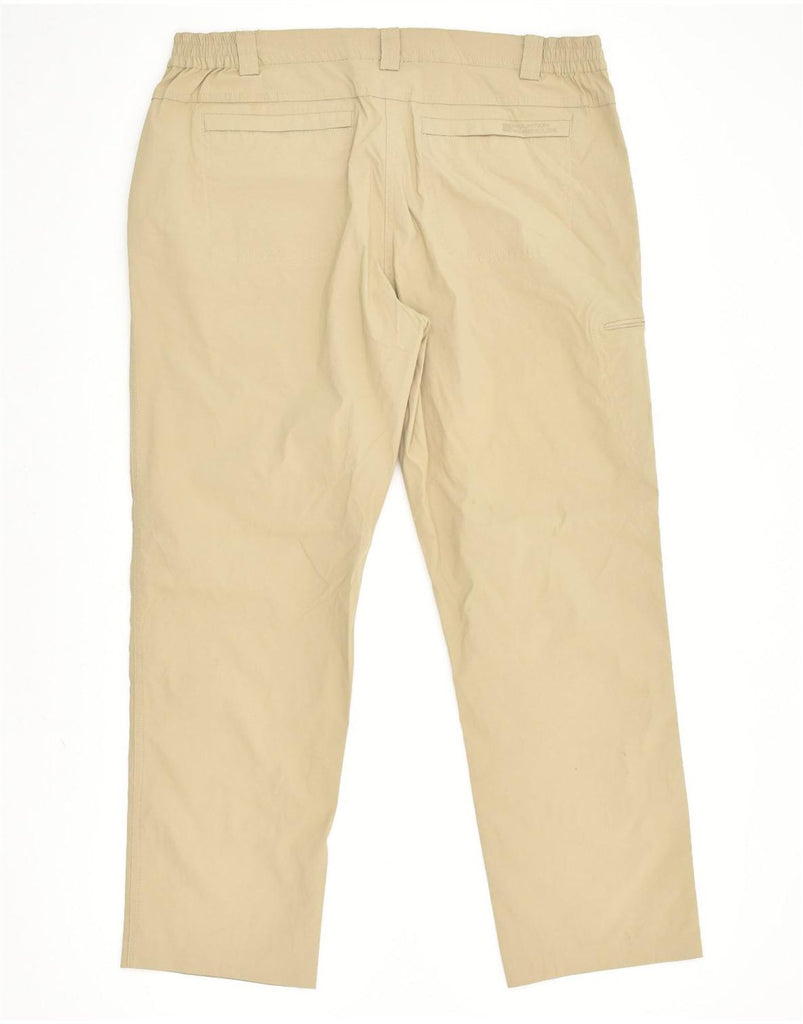 MOUNTAIN WAREHOUSE Womens Chino Trousers UK 16 Large W34 L28 Beige | Vintage Mountain Warehouse | Thrift | Second-Hand Mountain Warehouse | Used Clothing | Messina Hembry 