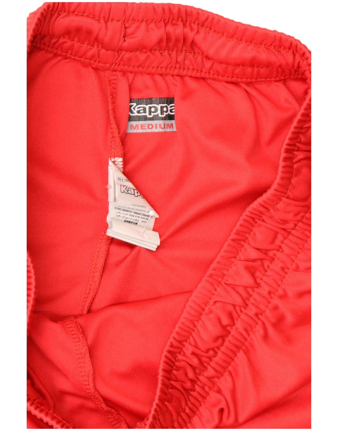 Kappa Mens Sport Shorts Medium  Red Polyester