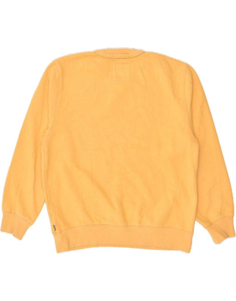 IZOD Mens Sweatshirt Jumper Large Yellow Cotton | Vintage Izod | Thrift | Second-Hand Izod | Used Clothing | Messina Hembry 