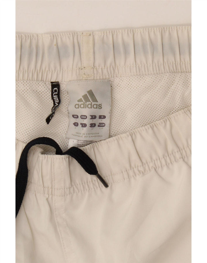ADIDAS Mens Clima 365 Sport Shorts Small  White Polyester Vintage Adidas and Second-Hand Adidas from Messina Hembry 