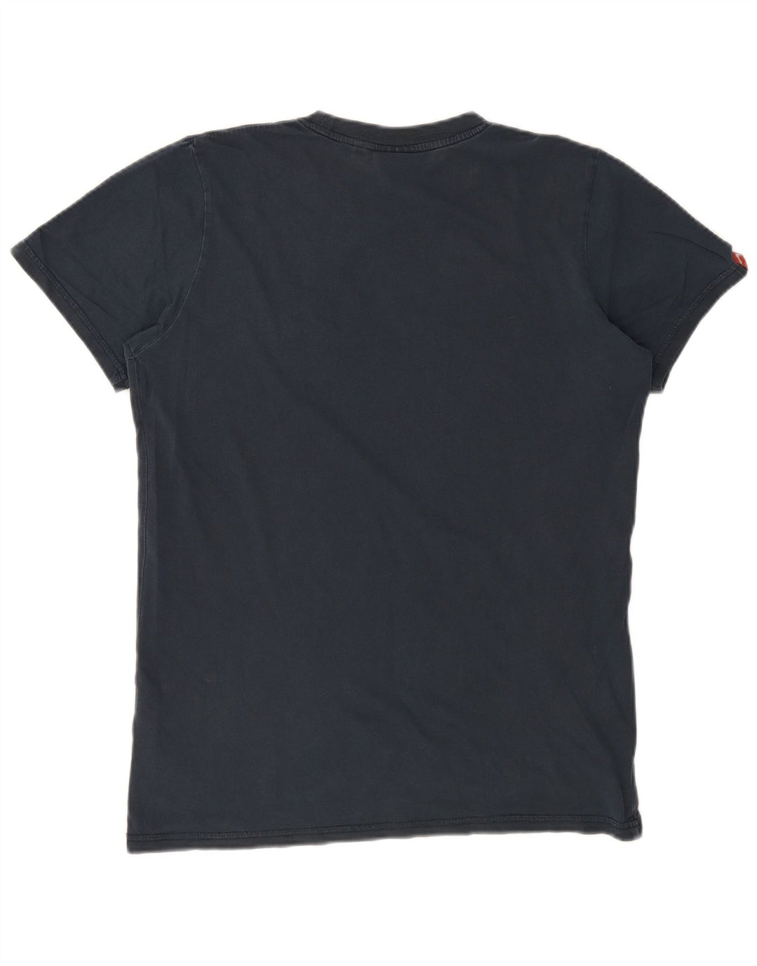 SUPERDRY Mens Graphic T-Shirt Top Small Navy Blue