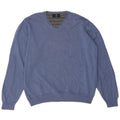 Marks & Spencer Mens Blue Harbour V-Neck Jumper Sweater XL Cotton