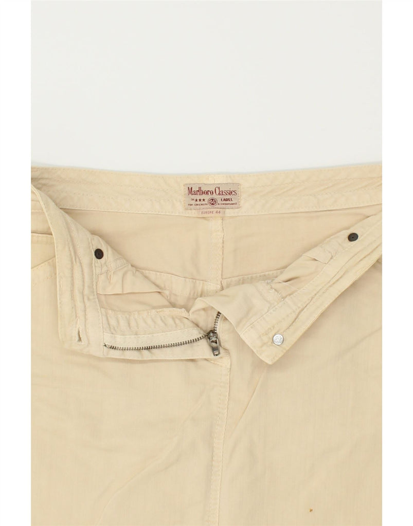 MARLBORO CLASSICS Womens High Waist Straight Skirt EU 44 XL W30 Beige | Vintage Marlboro Classics | Thrift | Second-Hand Marlboro Classics | Used Clothing | Messina Hembry 