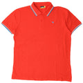 Diadora Mens Polo Shirt 3XL Red Cotton