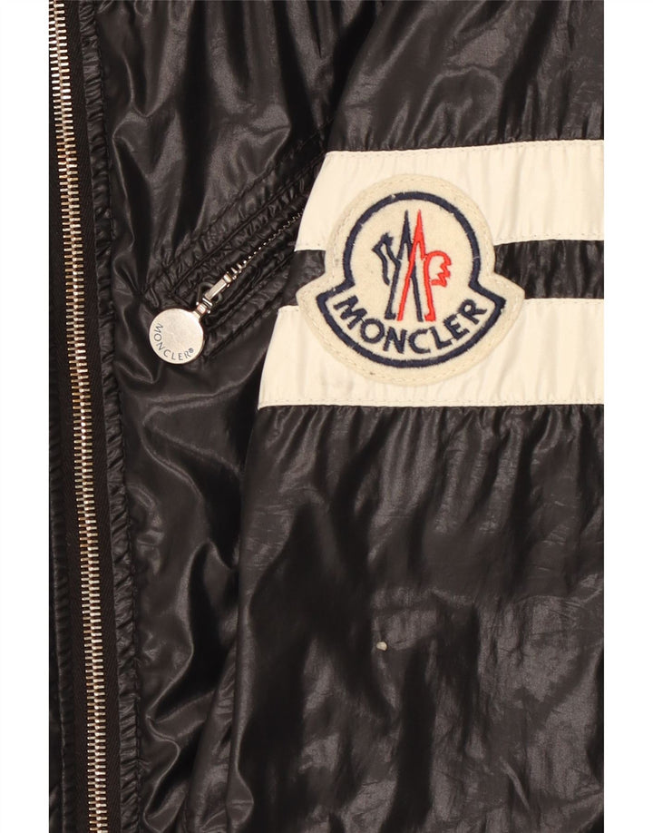 Moncler Womens Padded Jacket Size 2 Medium Black Polyamide