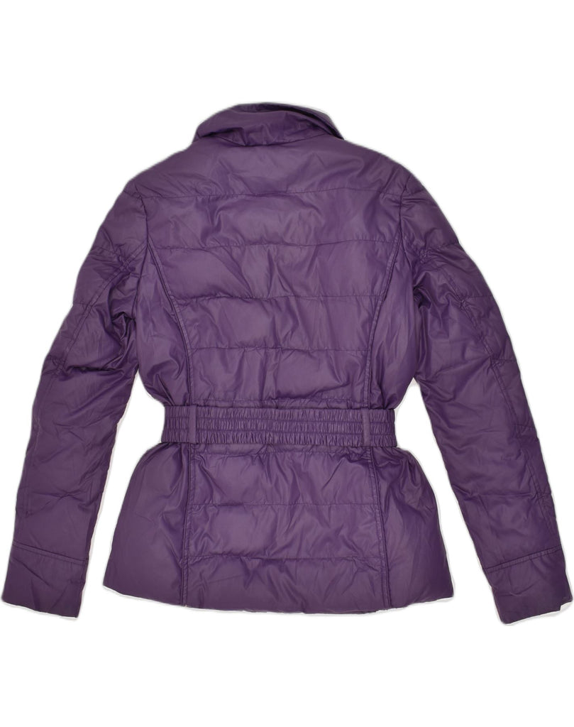 DIADORA Womens Padded Jacket UK 10 Small Purple Polyester | Vintage Diadora | Thrift | Second-Hand Diadora | Used Clothing | Messina Hembry 