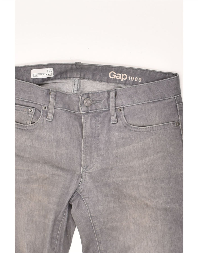 GAP Womens Skinny Jeans W28 L32  Grey Cotton | Vintage Gap | Thrift | Second-Hand Gap | Used Clothing | Messina Hembry 