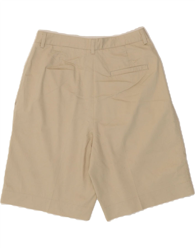 NIKE Womens Pegged Chino Shorts Small W27  Beige Cotton Vintage Nike and Second-Hand Nike from Messina Hembry 