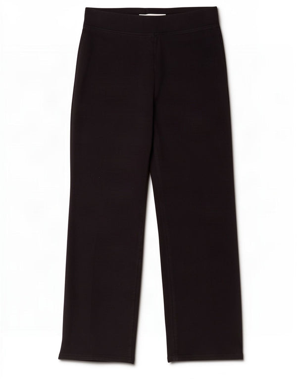 Marks & Spencer Womens Tracksuit Trousers UK 12 Medium Black Cotton