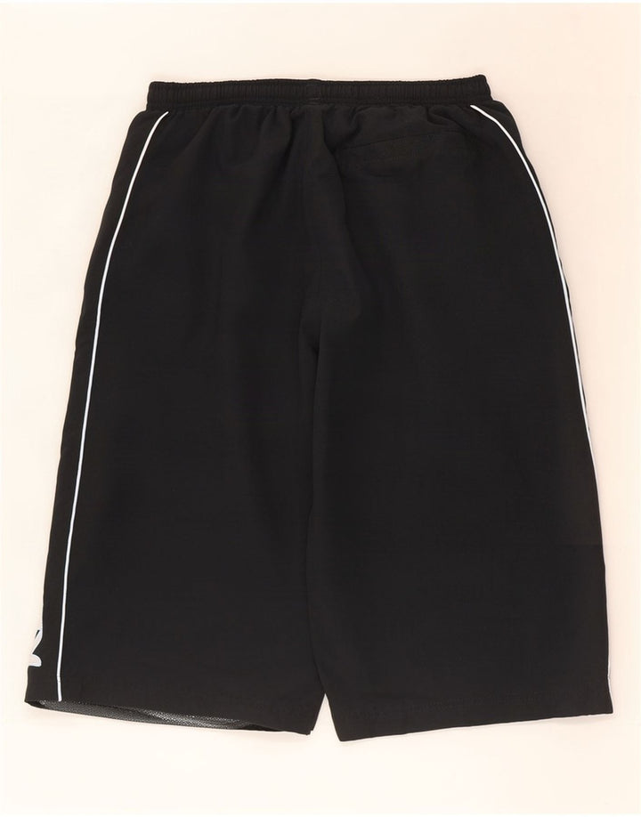 Reebok Mens Graphic Bermuda Sport Shorts Medium Black Polyester