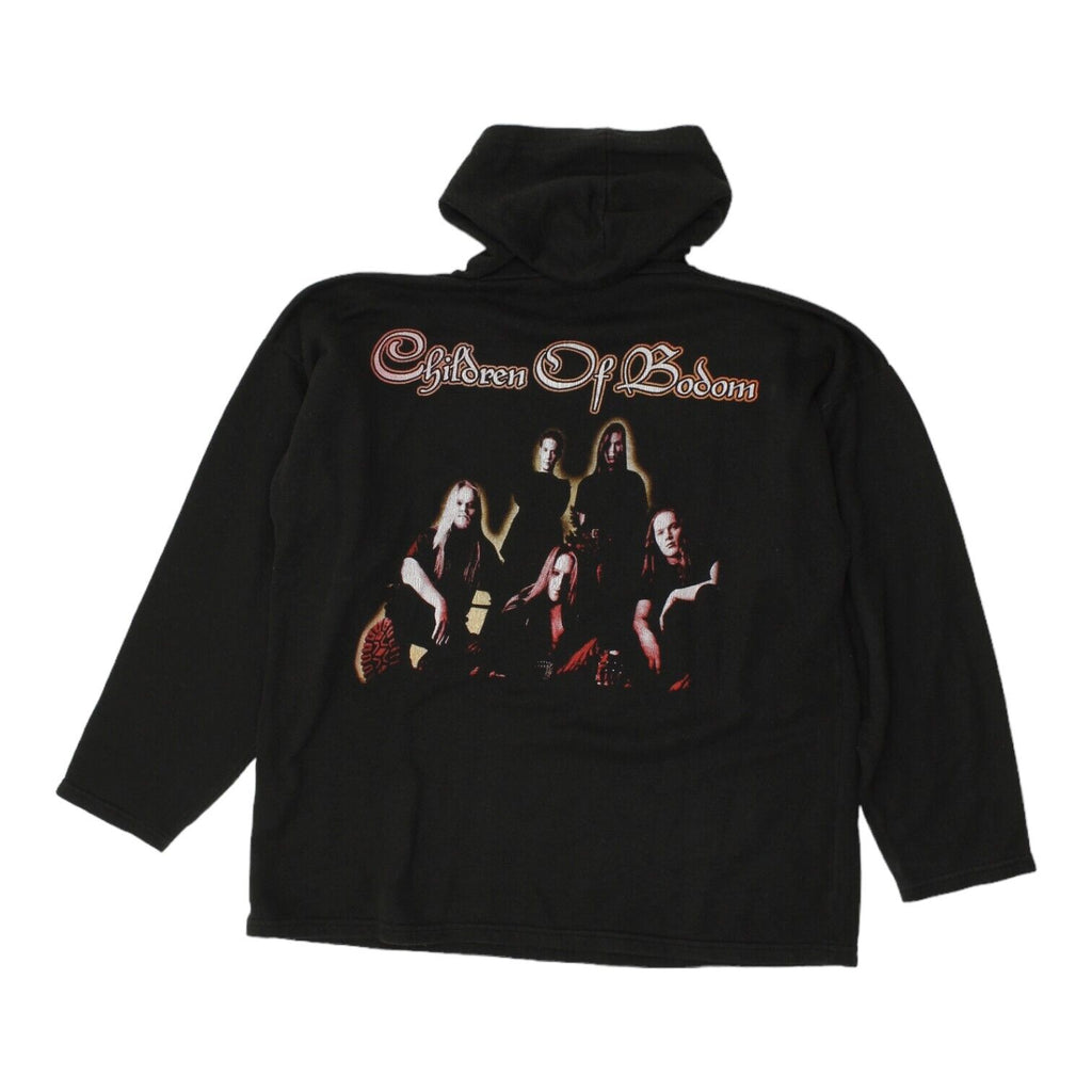 Children Of Bodom Something Wild Mens Black Hoodie | Vintage 90s Death Metal VTG | Vintage Messina Hembry | Thrift | Second-Hand Messina Hembry | Used Clothing | Messina Hembry 