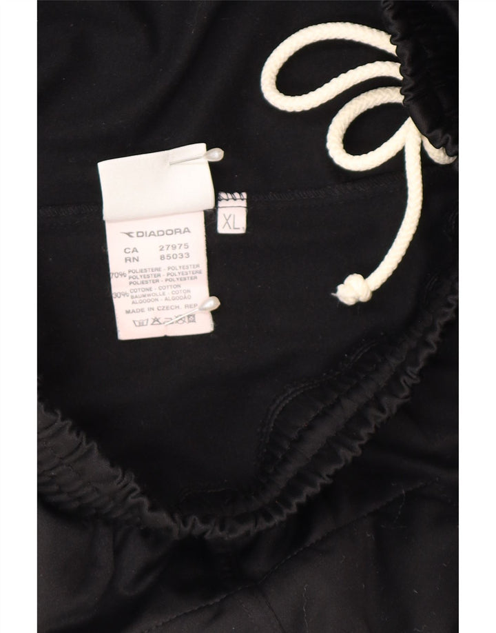 Diadora Mens Sport Shorts XL  Black Polyester