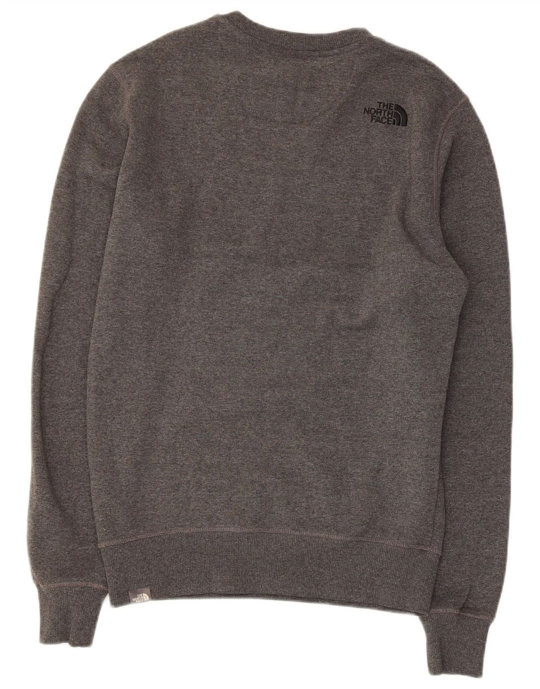 The North Face Mens Graphic Sweatshirt Jumper Small Grey Cotton