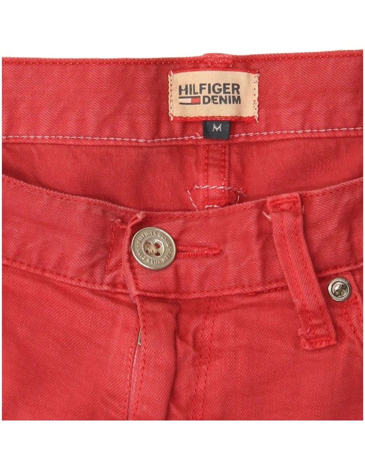 Tommy Hilfiger Mens Slim Jeans Medium W32 L34 Red